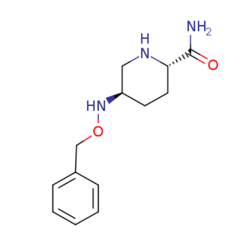 (2S,5R)-芐氧胺基哌啶-2-甲酰胺